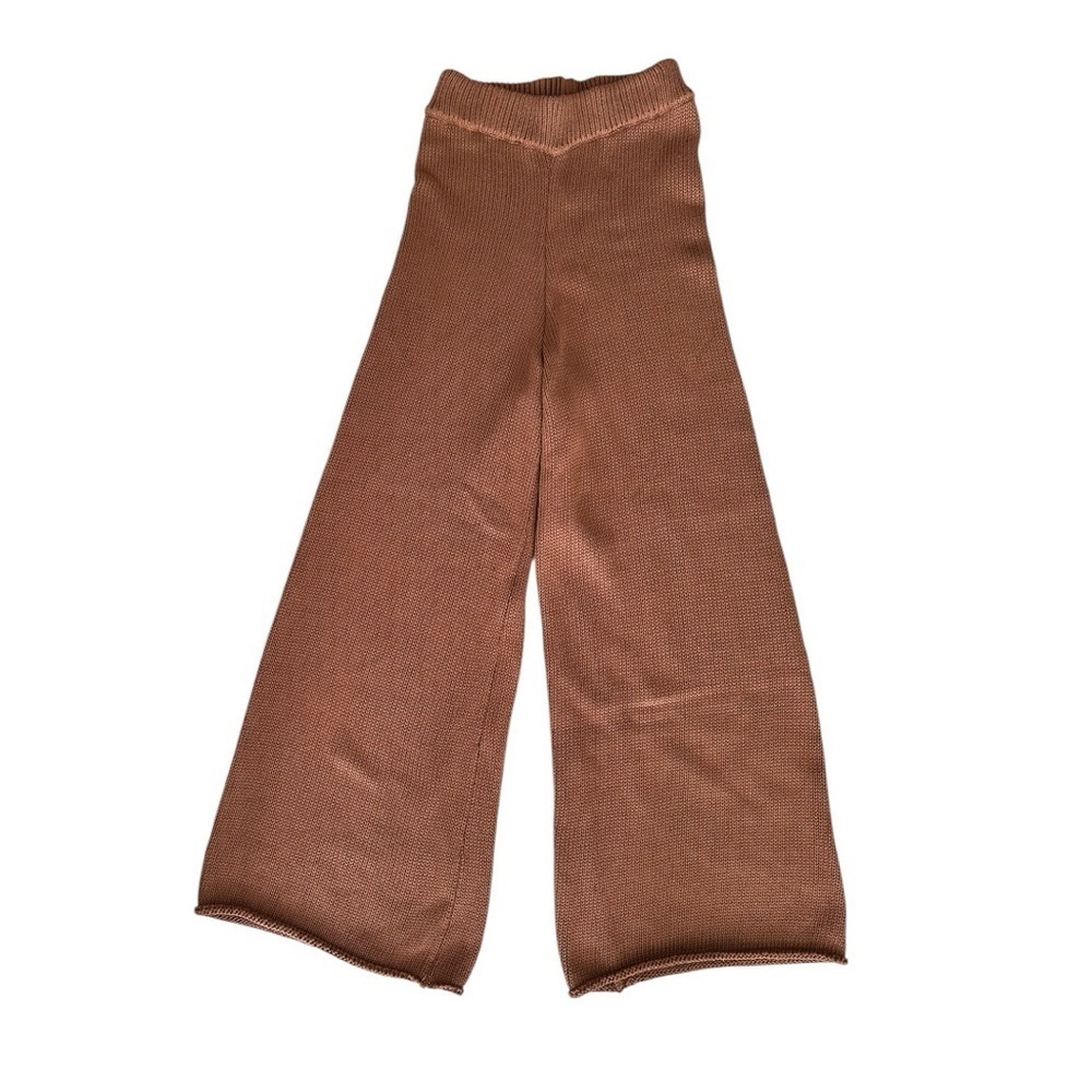 The Simple Folk Wide Leg Knit Trouser